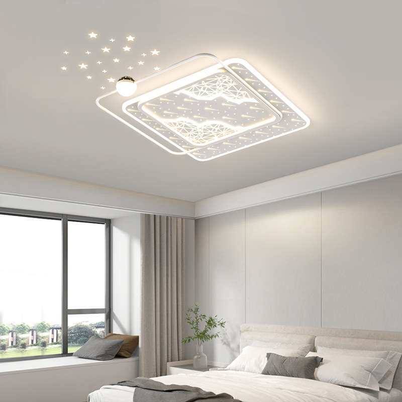 卧室灯led简约现代2023年新款设计师北欧轻奢房间餐厅儿童房灯具