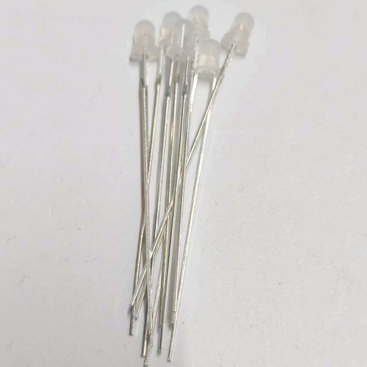 3mm红绿无极LED灯珠加长脚高亮LED红蓝LED脚长38/36mm双色电子