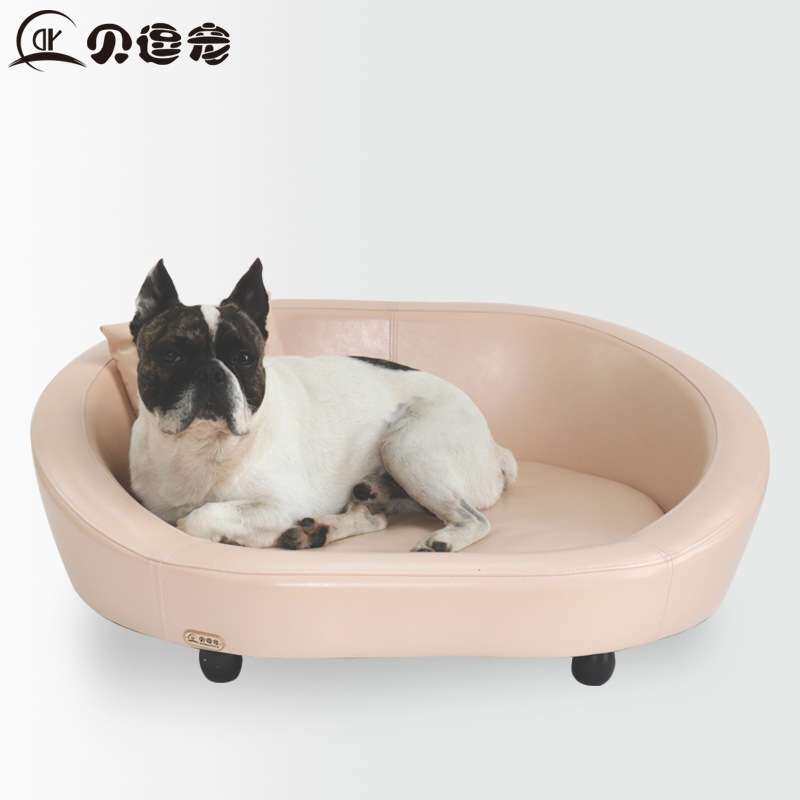 狗窝创意可拆洗泰迪大型犬狗床狗屋木制宠物沙发窝垫用品四季通用
