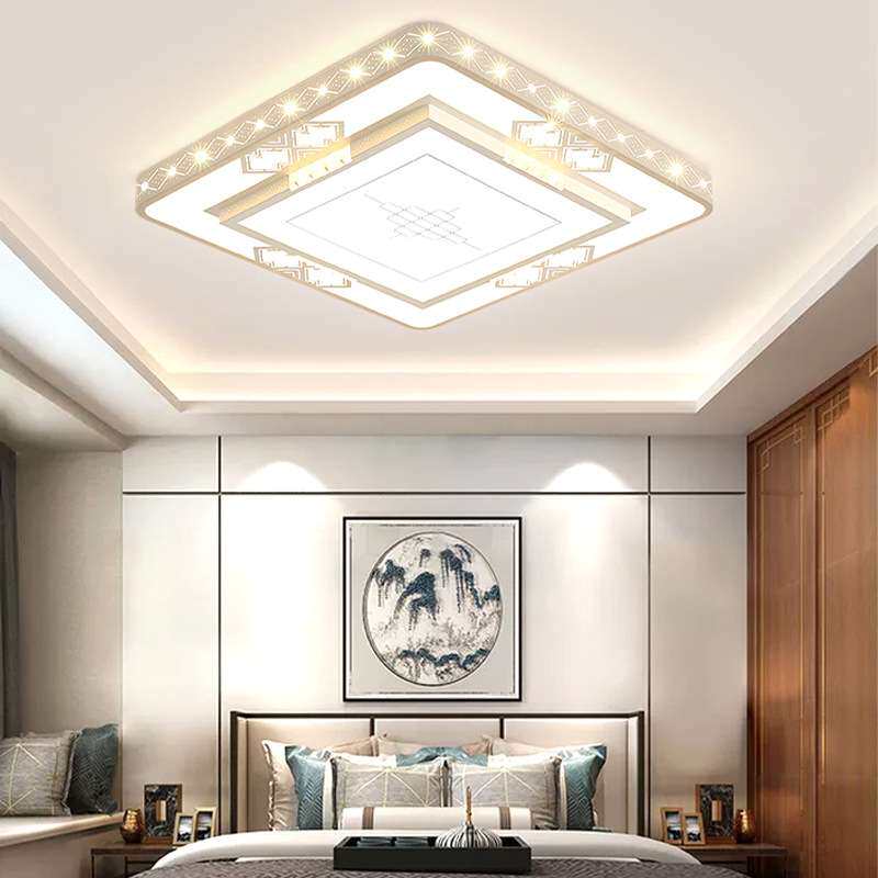 大方灯LED吸顶灯现代简约镂空家用创意客厅灯饰新款大厅卧室灯具