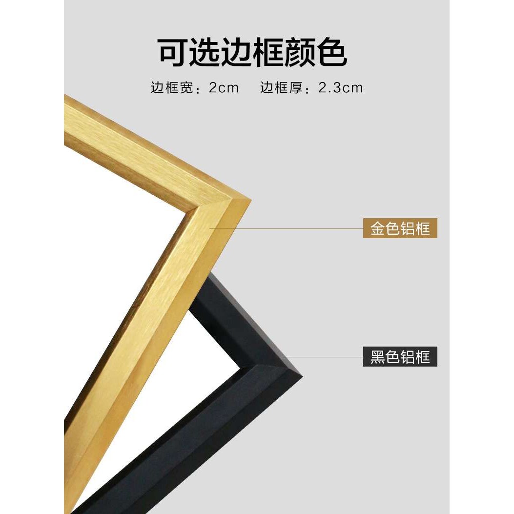 BOLEN智能浴室镜子挂墙触摸屏led灯镜高清铝框镜卫生间防雾镜