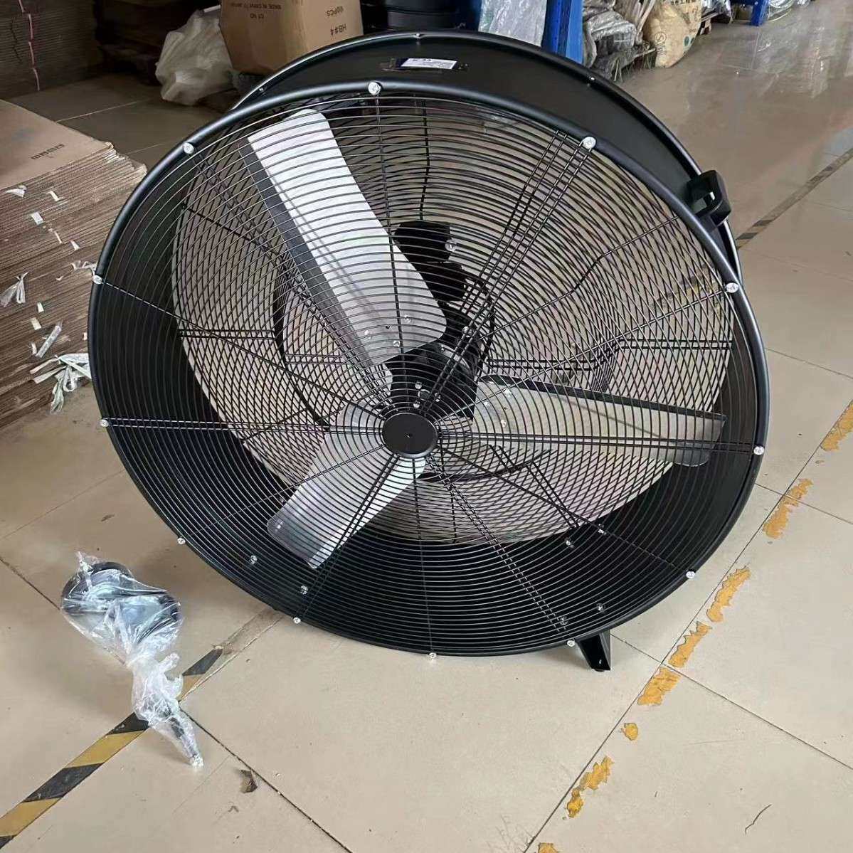 LU30寸110V美规750mm便携式圆筒岗位式排气换气通风鼓扇风机风扇