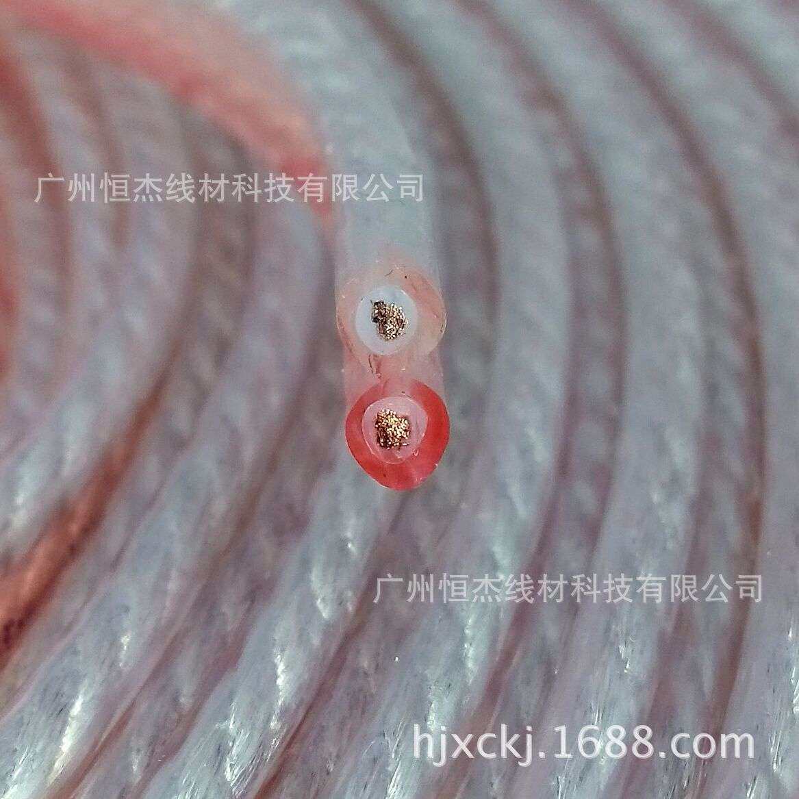 纯铜400芯透明金银线,透明音响喇叭线 音箱连接线 汽车音响喇叭线