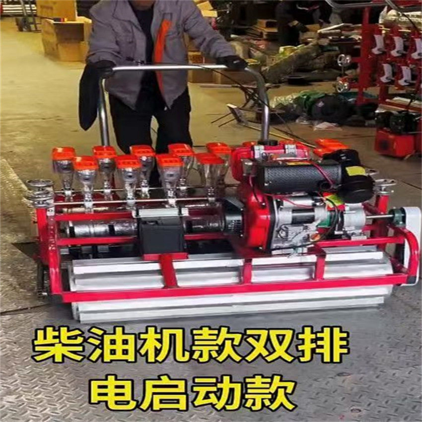 菠菜育苗播种机荠菜小粒种子精量点播机蔬菜基地青菜种植机