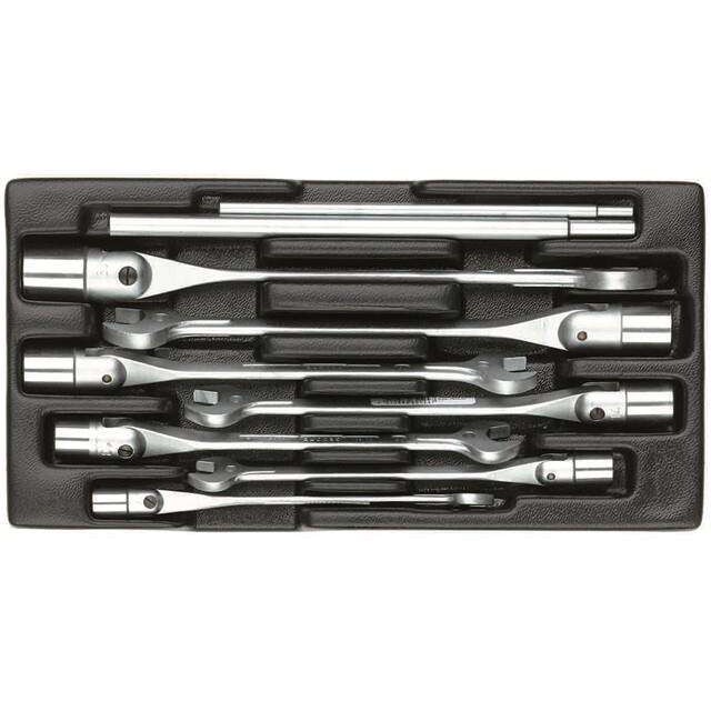 德国 GEDORE吉多瑞 1813196 两用活头扳手套装9pcs 1500 ES-534