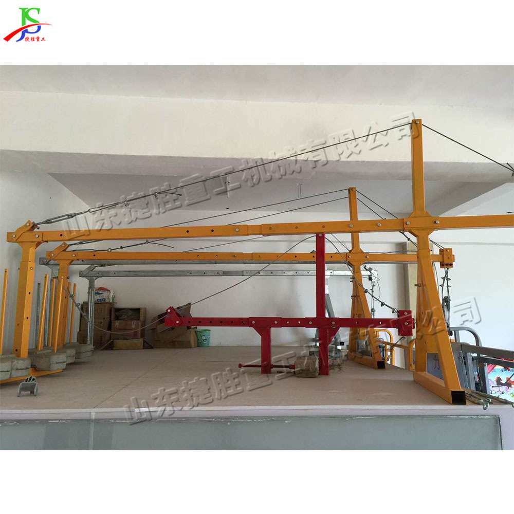 小型起重机吊篮 建筑施工电动升降机 外墙装修清洗单柱双笼提升机