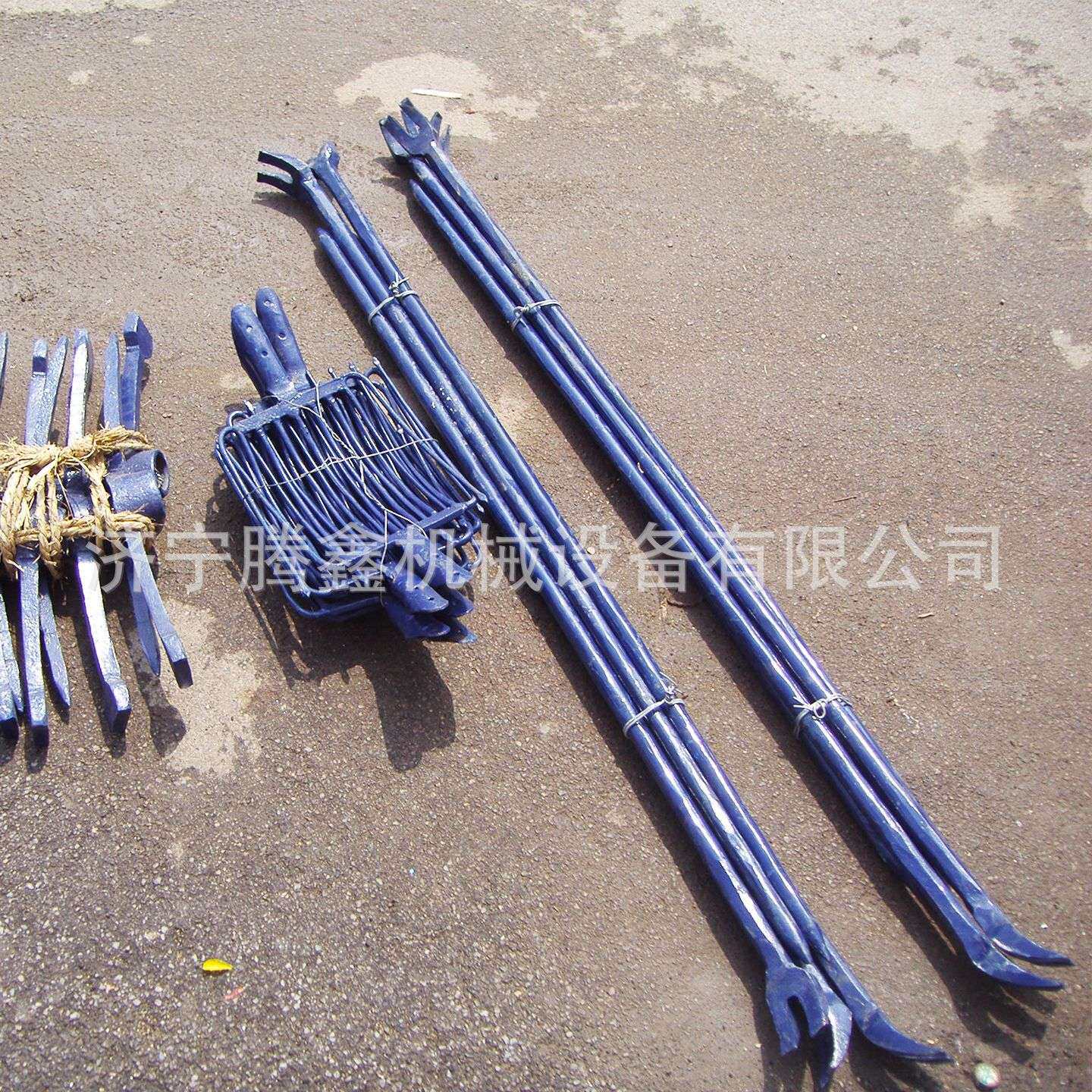 铁路用道钉起子 羊角撬棍钎子 拔钉器撬棍 一体锻打开口撬杠