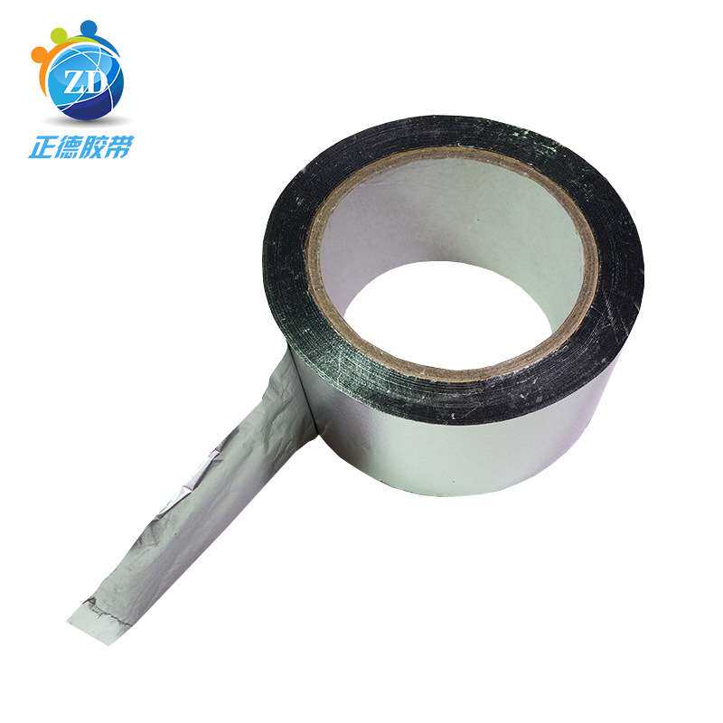 抗老化隔热工业胶带 保温导电无衬纸铝箔胶带单面导电 纯铝箔胶带