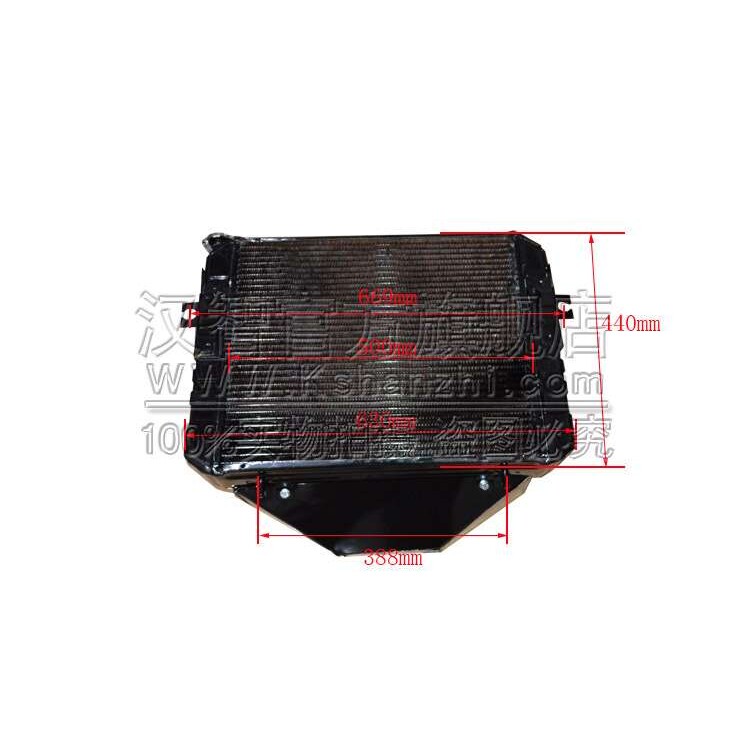 叉车水箱适用490发动机合力2000叉车发动机散热配件 液力冷却水箱