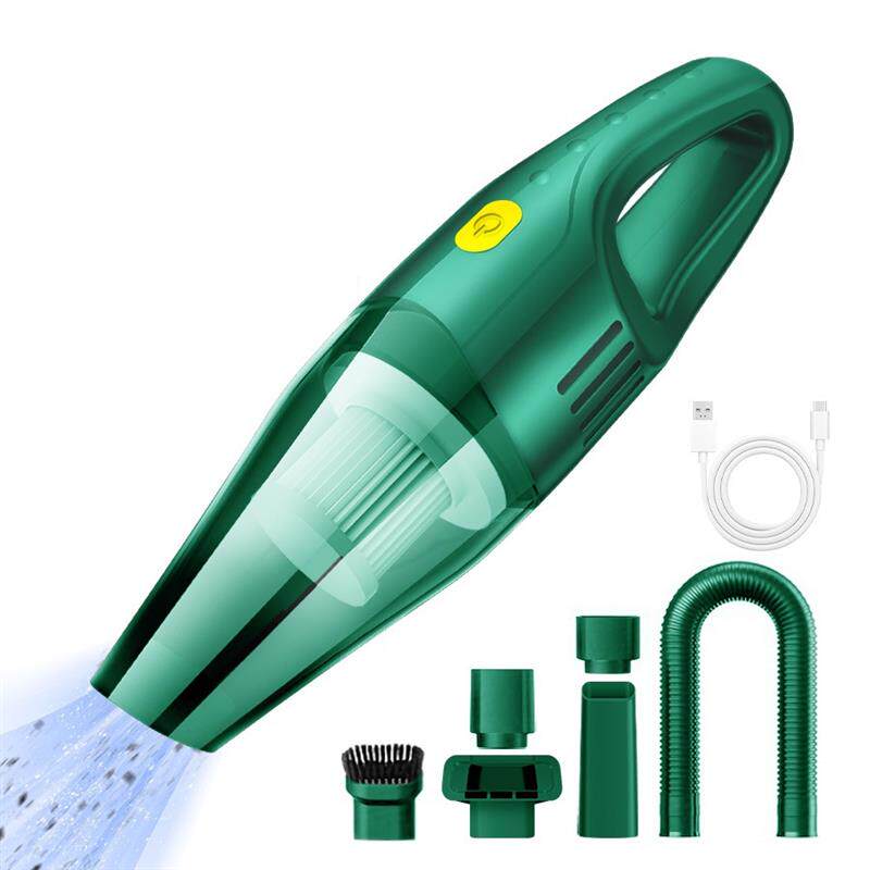 便携式车载吸尘器小型手持式大吸力无线款家车两用吸尘器跨境