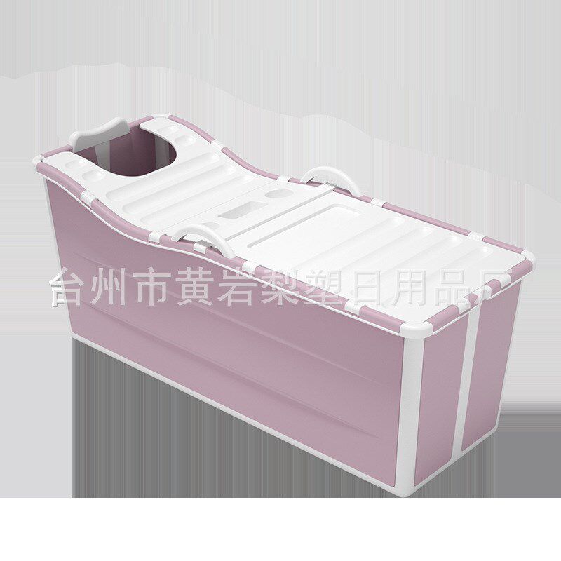 成人折叠浴桶泡澡桶宝宝双人浴桶加厚可坐浴缸家用泡澡桶代发