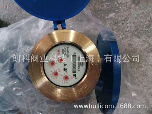 沪光法兰液封冷水表LXS-100E