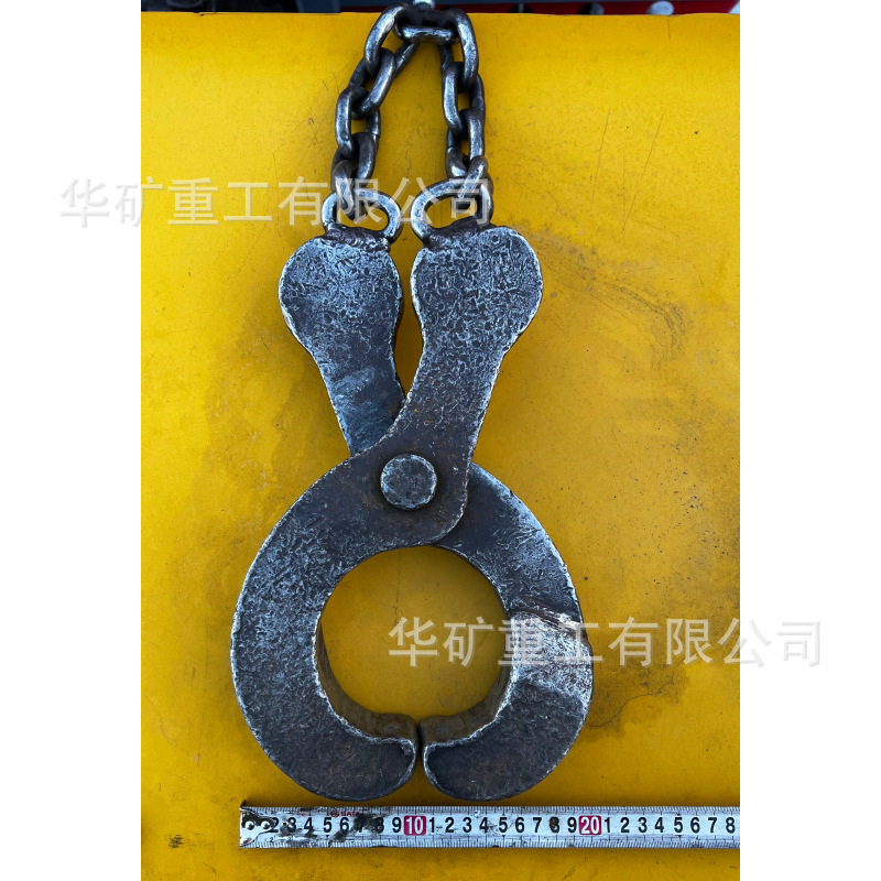 易于携带钢轨吊轨钳钢轨装卸工具铁路起重钳2T钢轨吊轨钳