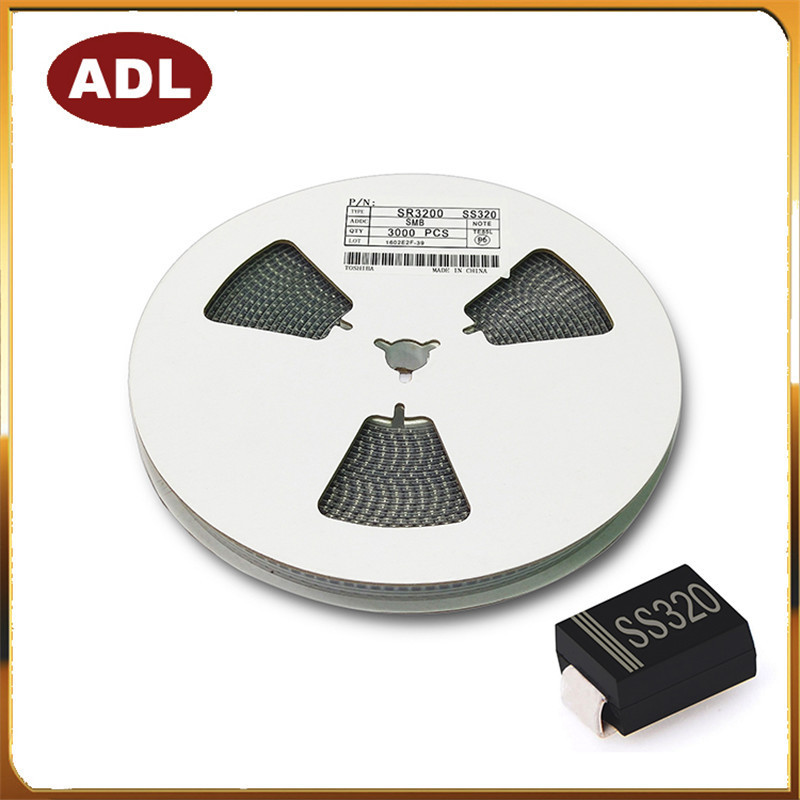 奥德利 贴片SS320 肖特基二极管 SMB封装 3A200V SR3200 厂家生产图片