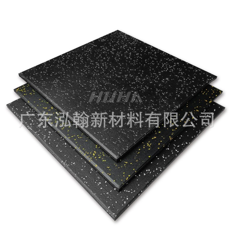 厂家健身房卡扣耐磨橡胶地垫家用哑杠铃缓冲地板拼接地垫子平