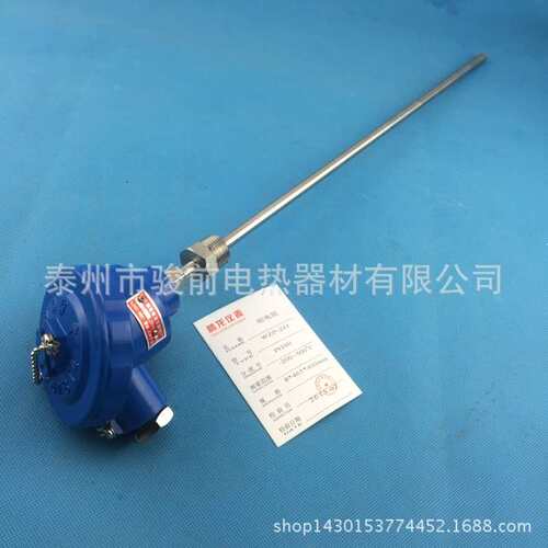 骏前防爆热电阻 pt100铂电阻 铠装 测温精密耐高温高精度
