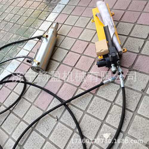前卡式张拉机具25吨单根预应力钢绞线桥梁张拉千斤顶退锚器