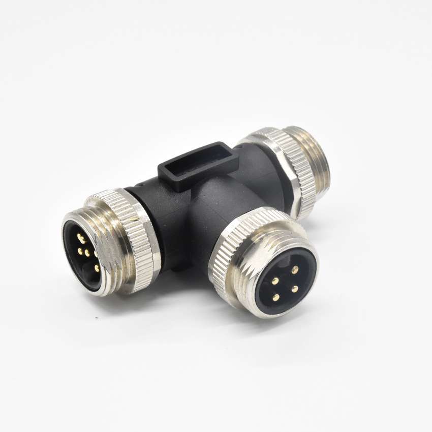 NMEA2000航空插头线缆7 / 8-16UN 转接头  T型接头T型接线端子