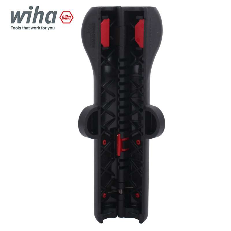 德国wiha威汉圆形电缆剥线器进口电线外皮扒线剥皮钳子工具44620