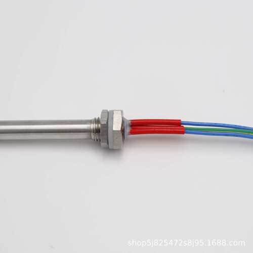厂家直供PTC单头管110V200W 冷藏柜防干烧管 商用岛柜智能电热管
