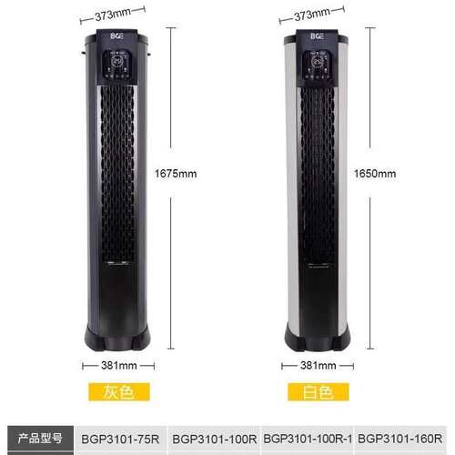 宝工家用取暖器大功率暖风机工业电暖风热风机电加热BGP3101-100R