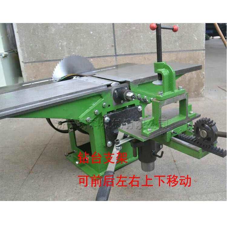 多功能刨床 木工台锯机 家用小型机床台锯 多功能木工压刨机