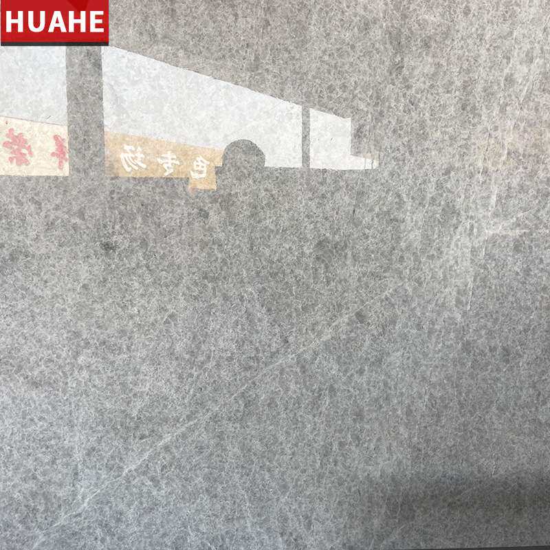 蓝冰灰天然大理石板 灰色石材飘窗奢石台桌面过门槛楼梯 加工
