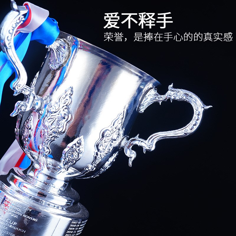 外贸亚马逊英超英格兰联赛杯奖杯1:1模型英超球迷纪念品收藏装饰