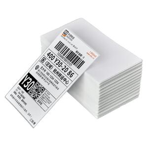 折叠装100x100三防热敏纸 e邮宝中通圆通申通快递热敏标签打印纸