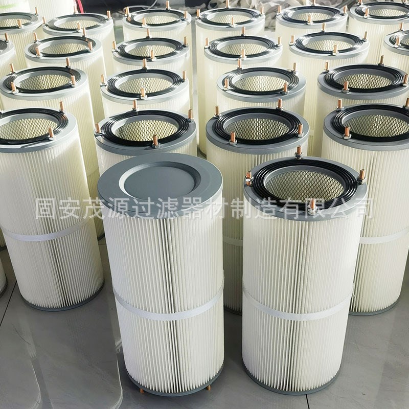 四/六螺杆吊装烤漆房喷涂覆膜粉尘滤芯真空泵除尘滤筒焊烟滤芯