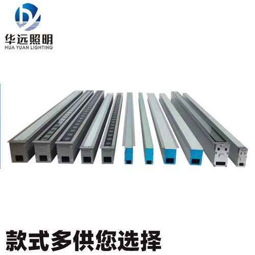 LED地埋灯条形DALI地埋灯12W18W24W条形投光 方形地埋 地埋灯线性