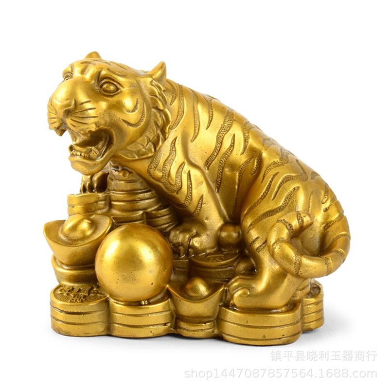 铜器十二生肖摆件古玩属鼠牛虎属兔龙蛇马羊猴鸡狗猪金属工艺品