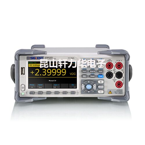 鼎阳SIGLENT SDM3055 五位半5?位真有效值高精度台式数字万用表
