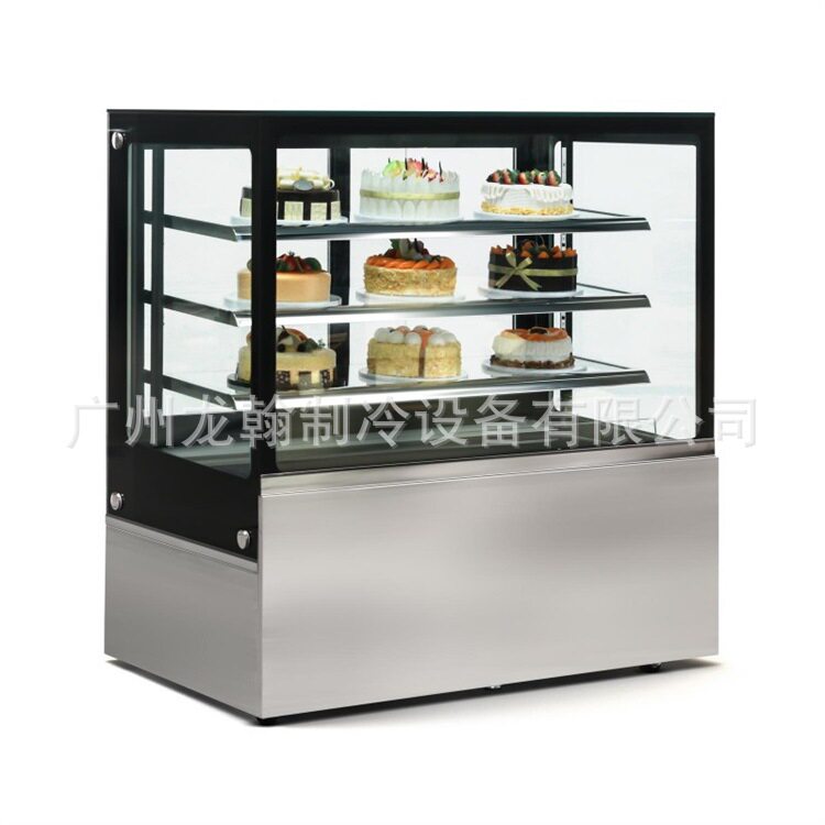 商用风冷弧形前开门蛋糕展示柜