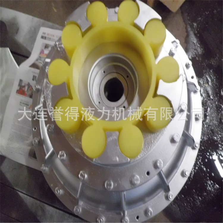 梅花弹性块聚氨酯六角【限矩】型液力偶合器厂批发yox