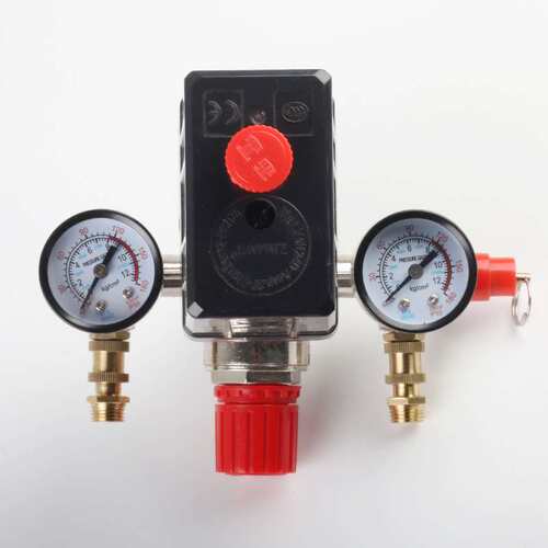 空气压缩机配件巴马支架可调压压力开关总成175PSI 90-120PSI跨境
