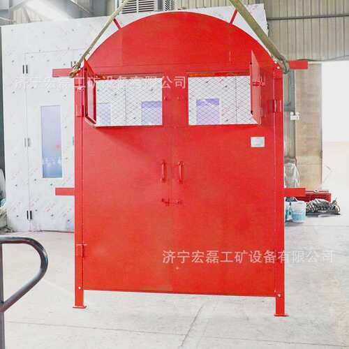 井下防火栅栏通风两用门巷道变电所MFHSL1.6×1.8弧顶平顶栅栏门