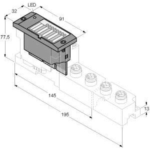 图尔克BL67-8DO-0.5A-P N 4DO 2A 4A R-NO 16DO-0.1A 16DI 8DI PD