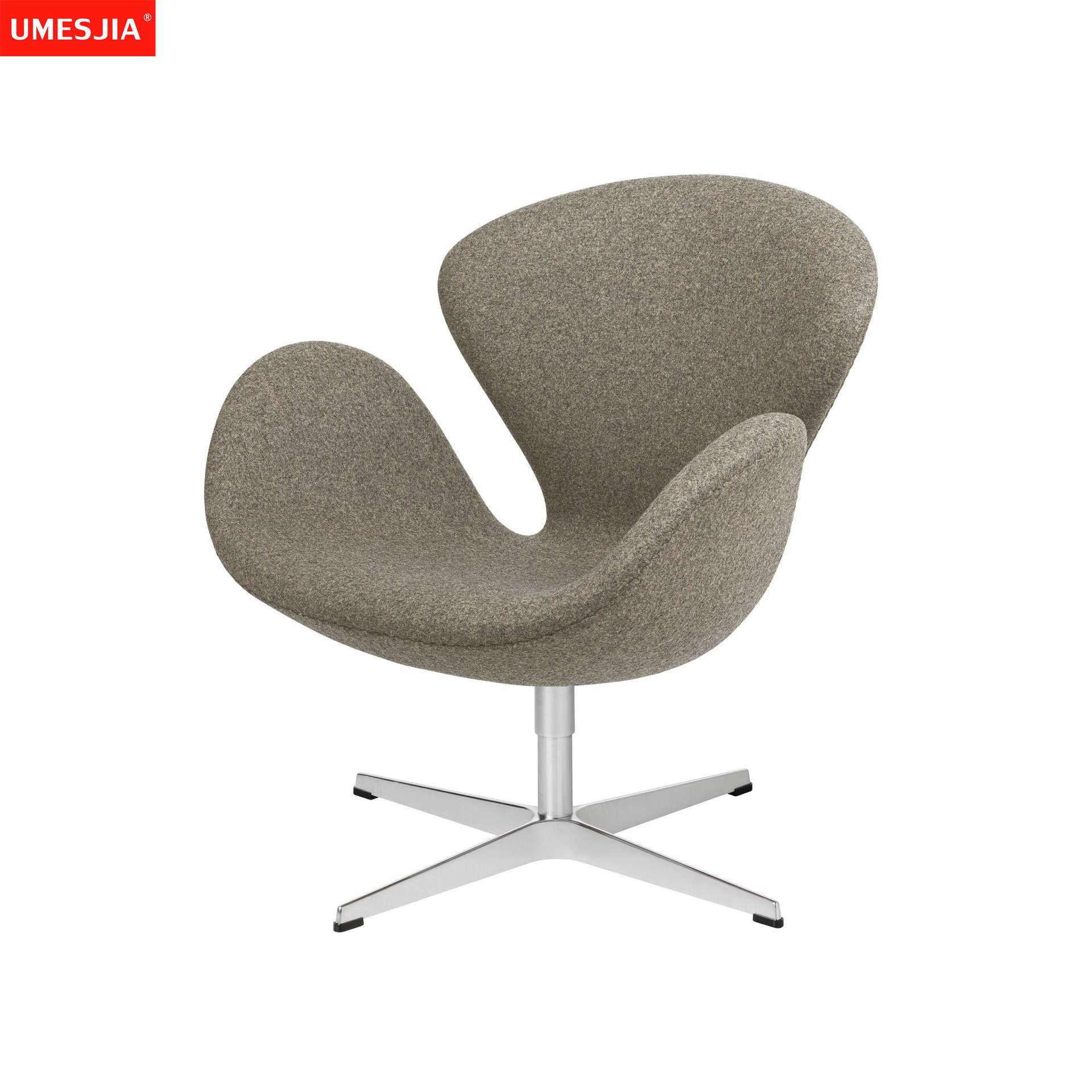 餐椅双人位沙发椅电脑椅简约现代设计师椅可升降旋转swan chair