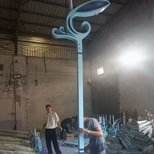 贺德照明太阳能景观灯中华灯市政道路广场LED景观灯玉兰灯 中华灯