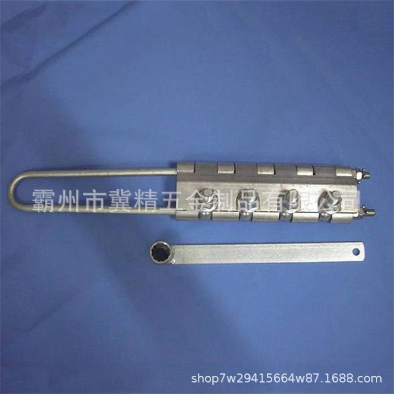 螺栓光光缆卡型器OPGW施工用铝合金卡线器CNU双面卡线尺纤紧线