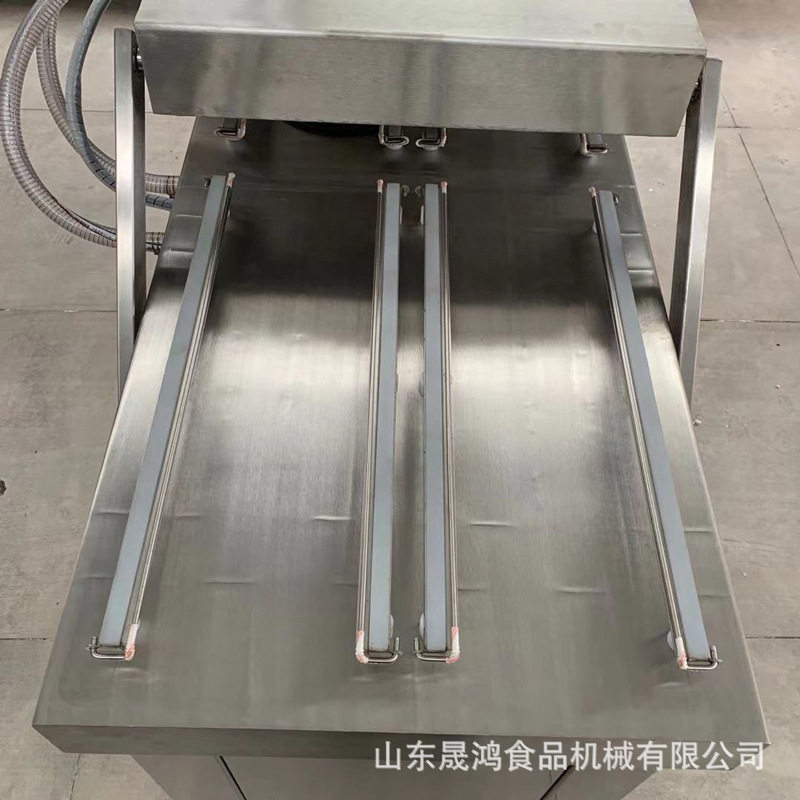 海鲜包装机玉米抽气包装设备熟食双室抽气真空封口
