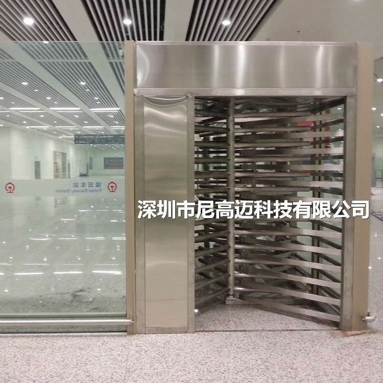 看守所转闸 山东全高旋转滚闸门 监狱车站景区单向通行旋转闸厂家