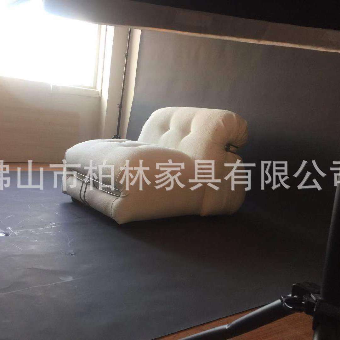 钢牙沙发北欧设计师懒人沙发椅客厅布艺懒人沙发设计师河马沙发椅