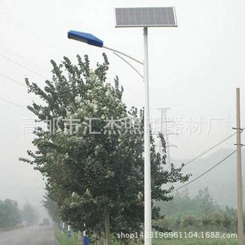 货源厂家道路一体化太阳能路灯 6米7米单臂双臂LED太阳能路灯