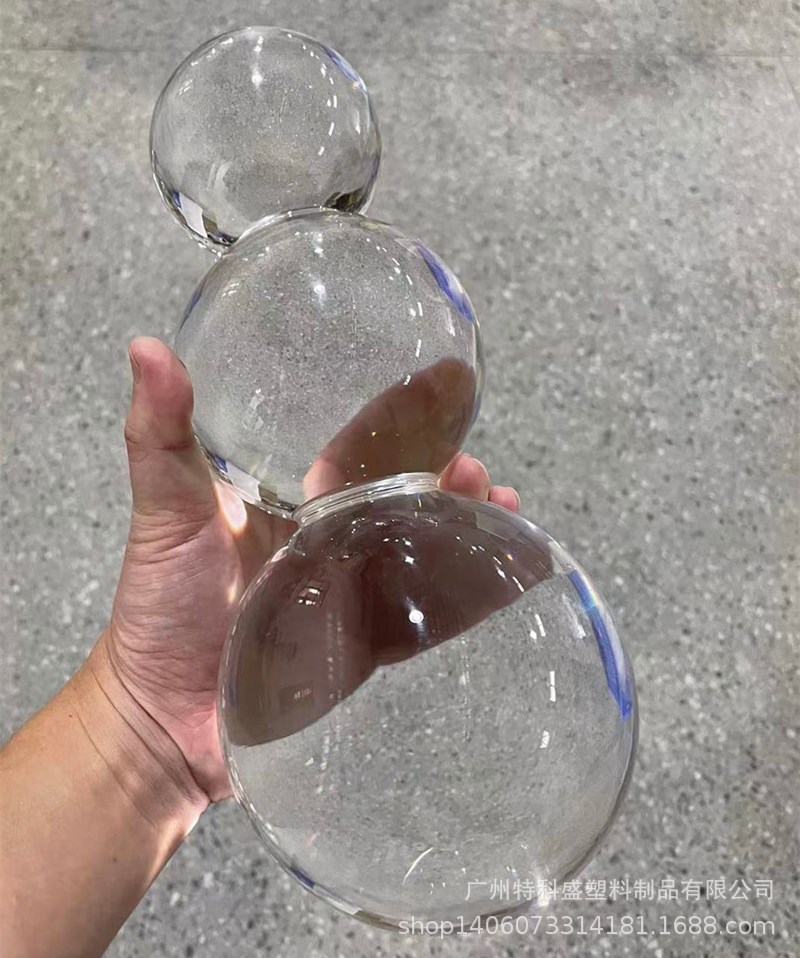 亚克力PMMA透明实心水晶配件