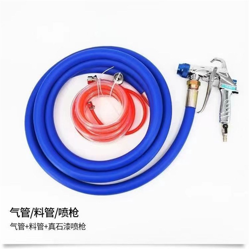 真石漆喷涂机外墙喷砂罐下出料30升压力桶水包砂多彩漆真石漆喷枪