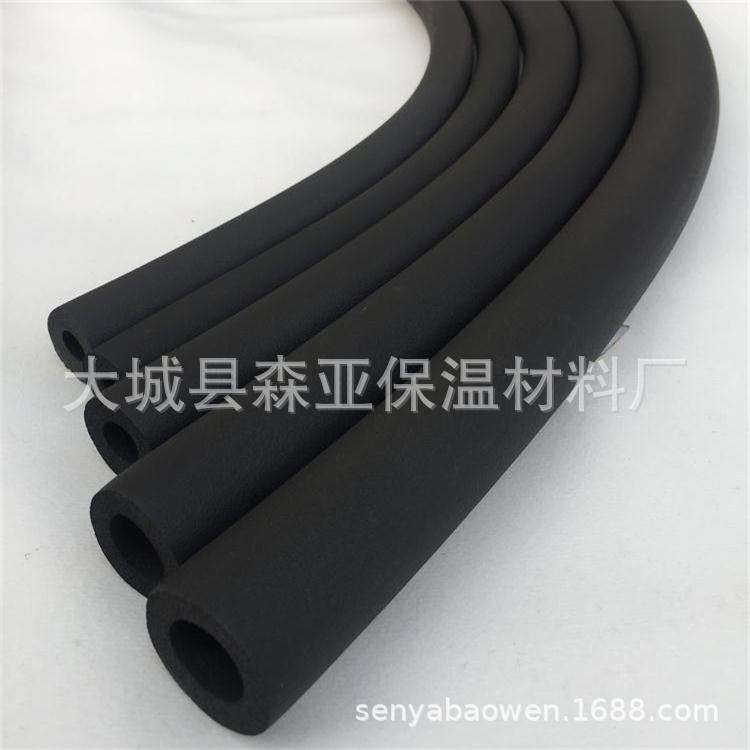 华章难燃B1级橡塑保温管 隔热保温防火夹筋铝箔橡塑管
