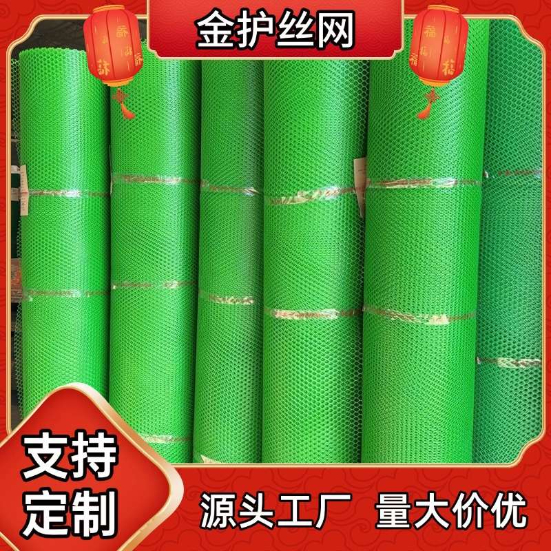塑料网阳台防护胶网围栏网格养殖鸡鸭鹅育雏垫脚网片水产养殖围栏