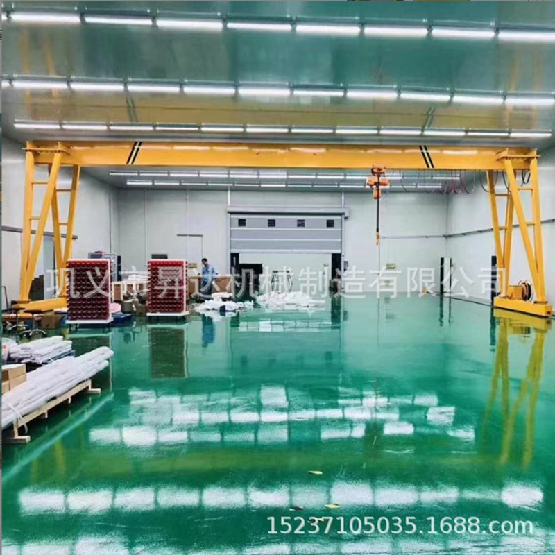 起重龙门吊架生产简易小型龙门吊起重机可直行后退Y门龙门吊架